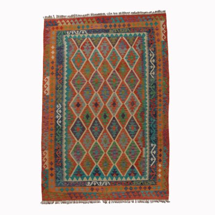 Tapis Kilim tissé main Chobi 207x300 tapis Kilim afghan