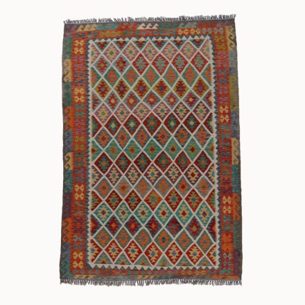 Tapis Kilim tissé main Chobi 209x303 tapis Kilim afghan