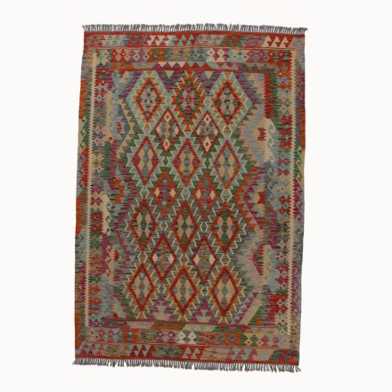 Tapis Kilim tissé main Chobi 201x289 tapis Kilim afghan