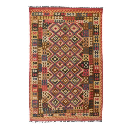 Tapis Kilim laine fait main Chobi 198x303 tapis Kilim afghan