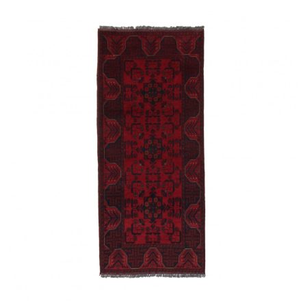 Tapis Afghan bordeaux Bukharai 187x82 tapis fait main