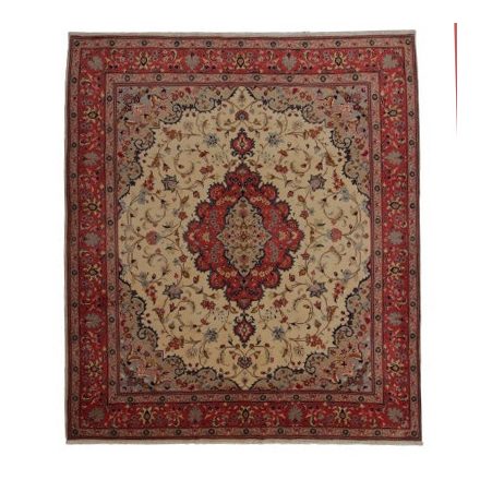 Tapis iranien Yazd 212x241 Tapis persan fait main de salon