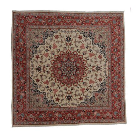 Tapis iranien Yazd 196x198 Tapis persan fait main de salon