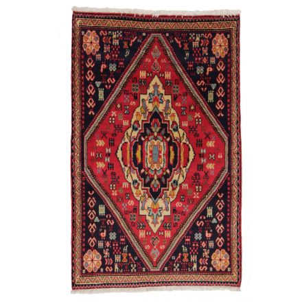 Tapis persan Abadeh 74x120 Tapis nomade iranien fait main  