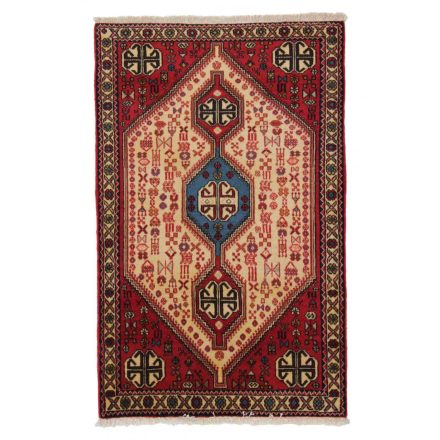 Tapis persan Abadeh 77x124 Tapis nomade iranien fait main  