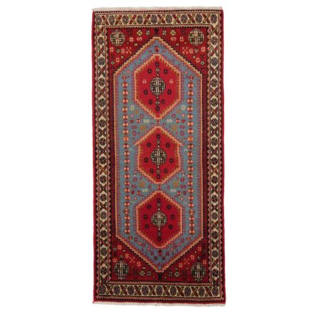 Tapis persan Abadeh 64x143 Tapis nomade iranien fait main  