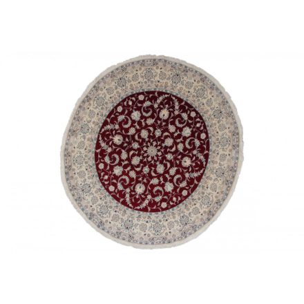 Tapis rond Nain 192x208 tapis persan fait main