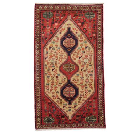 Tapis persan Abadeh 77x136 Tapis nomade iranien fait main  