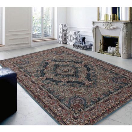 Tapis Persan bleu TABRIZ 200x300 tapis acrylique exclusif pour le salon