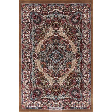 Tapis Persan bordeaux MEDALION 160x230 tapis de salon en acrylique de haute qualité