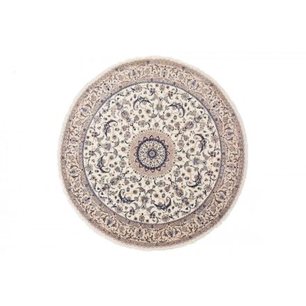 Tapis rond Nain 225x228 tapis persan fait main