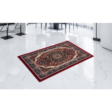 Tapis Persan bordeaux Medalion 80x120 tapis acrylique de luxe