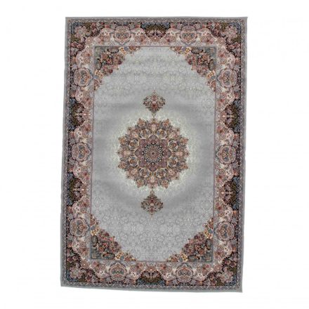 Tapis Persan gris TABRIZ 140x200 tapis acrylique de luxe