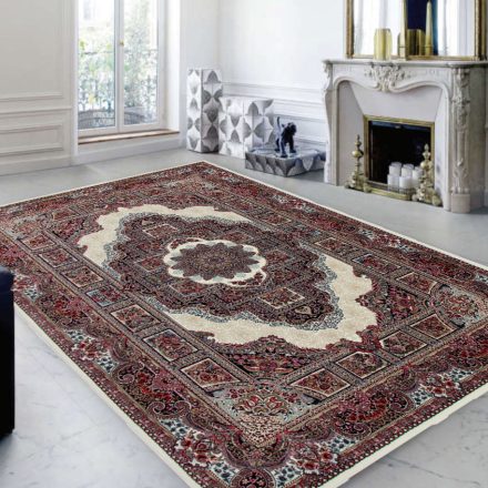 Tapis Persan beige TABRIZ 200x300 tapis acrylique exclusif pour le salon