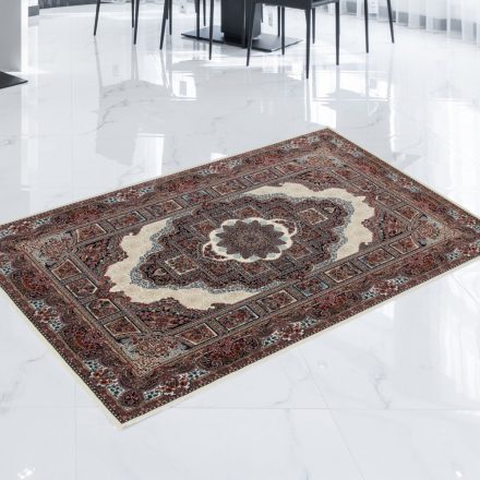 Tapis Persan beige Tabriz 80x120 tapis acrylique de luxe