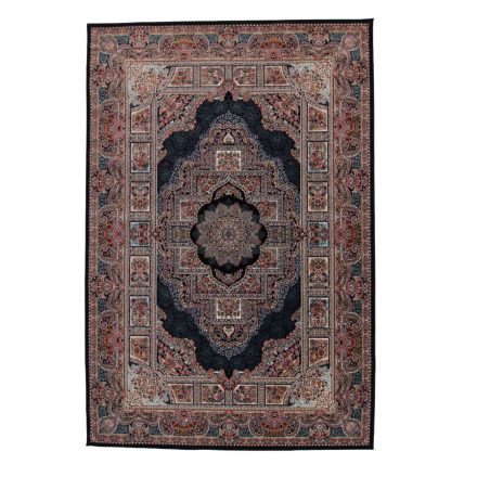 Tapis Persan bleu TABRIZ 140x200 tapis de qualité en acrylique