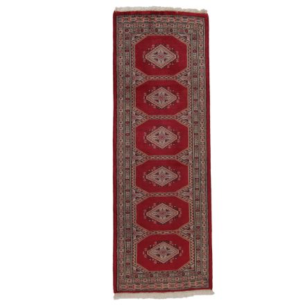 Tapis chemin rouge Jaldar 62x180 tapis pakistanais fait main