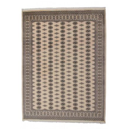 Grand tapis beige Boukhara 249x332 tapis de salon pakistanais fait main