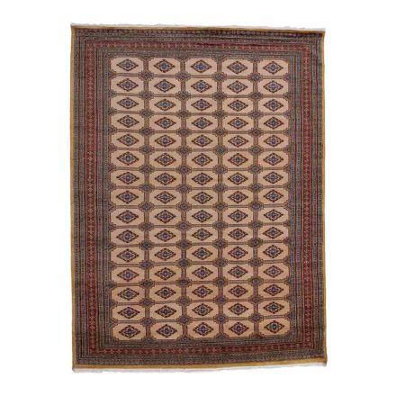 Grand tapis beige Jaldar 253x338 tapis de salon pakistanais fait main