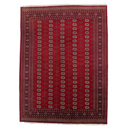 Grand tapis bordeaux Boukhara 278x372 tapis de salon pakistanais fait main