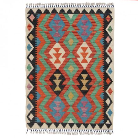 Tapis-Kilim-laine-tisse-main-Chobi-87x119-kilim-ethnique