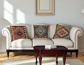 Coussin Kilim